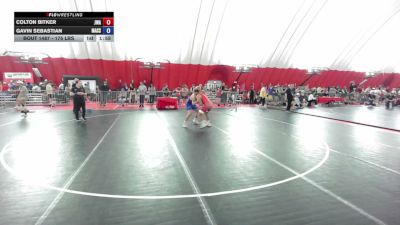 175 lbs Cons. Sub-semis - Colton Bitker, Jackrabbit Wrestling Academy vs Gavin Sebastian, Massa