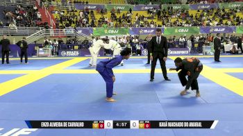 Kauã Machado Do Amaral vs Enzo Almeida De Carvalho 2025 Brasileiro Jiu-Jitsu IBJJF