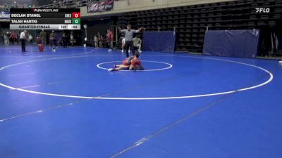 65 lbs Quarterfinal - Declan Stangl, Chesapeake Beach vs Talan Hartig, Houston