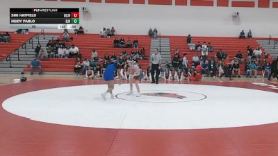 90 lbs Finals (2 Team) - Siri Hatfield, Dodge City Middle School JV vs Heidy Pablo, Dodge City Comanche MS JV