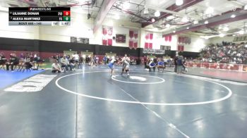 145 lbs Semifinal - Lilianne Donan, Silverado vs Alexa Martinez, Fillmore