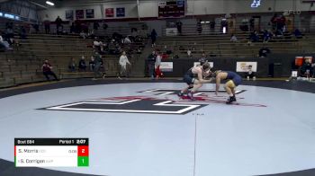 125 lbs Cons. Semi - Shane Corrigan, UW-Parkside vs Studd Morris, Central Oklahoma