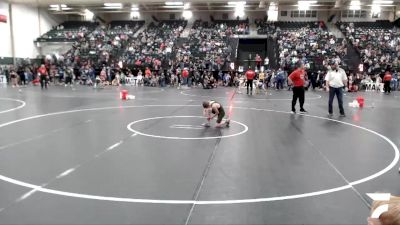 70 lbs Quarterfinal - Landen Marco, Bryan Youth Wrestling vs Archie Johnsen, Elkhorn Valley Wrestling Club