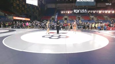 105 lbs Champ. Rd Of 32 - Kirra Mitchell, GA vs Alyssa Wheeler, IA