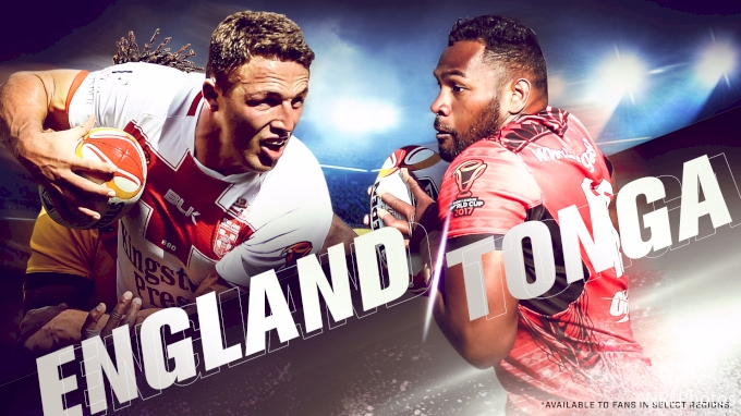 picture of England vs Tonga | Rugby League World Cup Semifinal