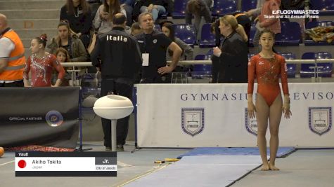 Akiho Tokita - Vault, Japan - 2019 City of Jesolo Trophy