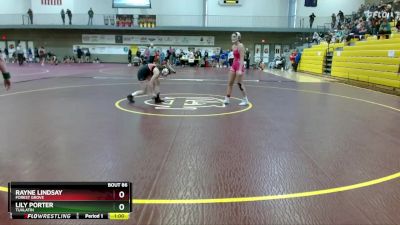 115 lbs Cons. Round 2 - Rayne Lindsay, Forest Grove vs Lily Porter, Tualatin