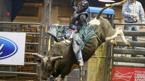 More Bull Riders Make Eight On Night Two At The 2017 Pro Agribition Rodeo