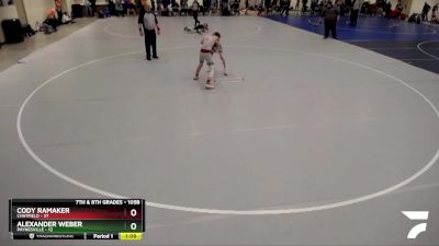 105B Semifinal - Cody Ramaker, Chatfield vs Alexander Weber, Paynesville