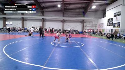 157 lbs Rr Rnd 2 - Parker Quinn, Triumph Maize - HS vs Kai Tiringer, Dark Horse Black - HS