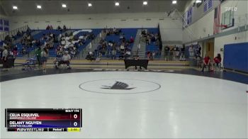 103 lbs 3rd Place Match - Delany Nguyen, Cerritos College vs Celia Esquivel, Bakersfield College