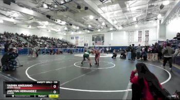 135 lbs Cons. Round 1 - Jaelynn Hernandez, Schurr vs Yasmin Anguiano, Desert Mirage