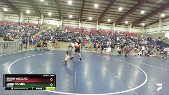 195 lbs Cons. Round 1 - Jason Vazquez, Idaho vs Chris Najera, Nevada