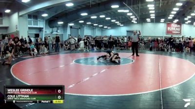 82 lbs Cons. Round 4 - Weslee Grindle, Front Royal Wrestling Club vs Cole Littman, Great Neck Wrestling Club