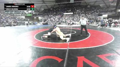 Boys 2A 175 lbs Cons. Semi - Erick Silveira, Aberdeen vs James Amadeo, Franklin Pierce