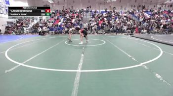 Boys 138 lbs 3rd Place Match - Patrick Turk, Serra Boys vs Aaron Rodriguez, Hollister Boys