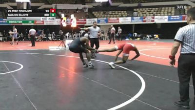 165 lbs Placement (16 Team) - De`Mier Hamilton, Washington & Jefferson College vs Tallion Elliott, Marymount