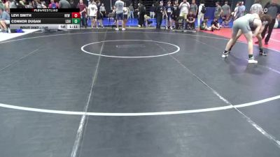 145 lbs Consi Of 8 #1 - Levi Smith, New Oxford vs Connor Dugan, Lehighton