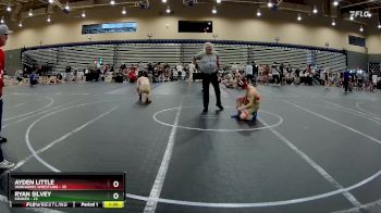 120 lbs Round 3 (8 Team) - Ayden Little, Warhawks Wrestling vs Ryan Silvey, Kraken