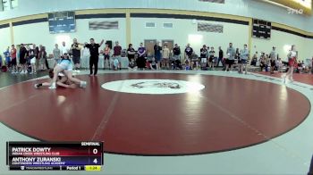 120 lbs Semifinal - Patrick Dowty, Indian Creek Wrestling Club vs Anthony Zuranski, Contenders Wrestling Academy