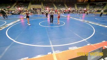 106 lbs Semifinal - Emma Bacon, Xcalibur vs Mara Vanderpool, Nebraska Wrestling Academy