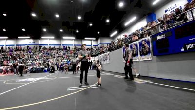 37 lbs Rr Rnd 1 - Jackson Newton, Pauls Valley Panther Pinners vs Miles Steiner, Mustang Bronco Wrestling Club