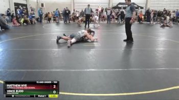 150 lbs Round 1 - Matthew Nye, Catholic Central High School vs Vince Budd, Manchester