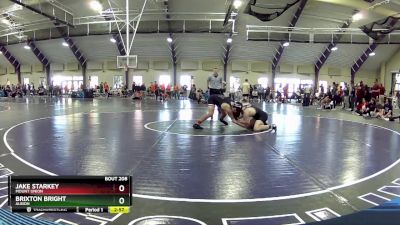 165 lbs Cons. Round 4 - Jake Starkey, Mount Union vs Brixton Bright, Albion