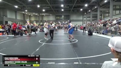 235 lbs Champ. Round 1 - Kendrick Vande Velde, Ogden`s Outlaws vs Max Redcorn, Wichita Wrestling Club