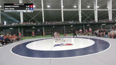 105 lbs Kadence Wilbern, Illinois vs Drea Kruse, Nebraska J