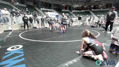 125 lbs Rr Rnd 2 - Aryzona Cummings, SE Girls vs Kalley Fuller, SW Girls