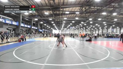 138 lbs Consi Of 16 #1 - Maria Houlshko, FL vs Caroline Owens, MO