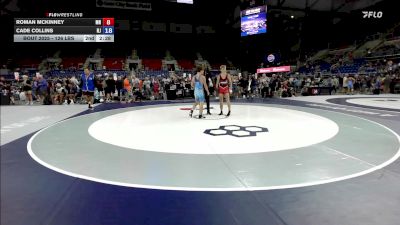 126 lbs Cons. Rd Of 64 - Brennan Sprague, NY vs Caiden Rosario, OH