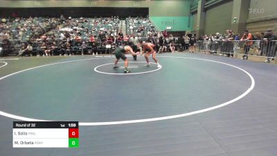 138 lbs Round Of 32 - Isaid Solis, Fernley vs Matthew Orbeta, Poway