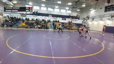 215 lbs Round 4 - Masen Twomey, Rocky Mountain vs Luciano Vazquez, Worland