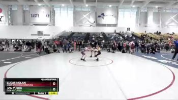 75 lbs Quarterfinal - Jon Tutku, Club Not Listed vs Lucas Nolan, Salem Cambridge Wrestling