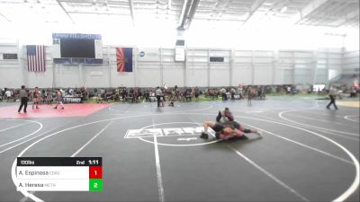 130 lbs Consi Of 4 - Alexandra Espinosa, Coachella Valley WC vs Ava Heresa, Methods