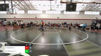 55 lbs Quarterfinal - Joaquin Ascencio, Indiana Outlaws Black vs Matthew Cerros Jr, EAC W.E.