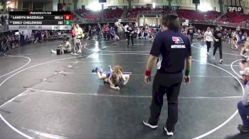 65 lbs Cons. Round 5 - Emily Chelewski, Seward Wrestling Club vs Landyn Mazzulla, Hawks Wrestling Club (Lincoln) - Girls