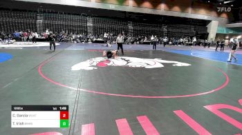 126 lbs Round Of 64 - Christian Garcia, Walnut vs Tyler Irish, Rocky Mountain