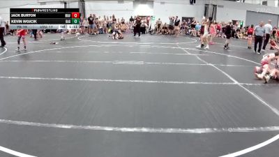 80 lbs Placement (4 Team) - Jack Burton, Mavericks vs Kevin Wojcik, Broad Axe Green