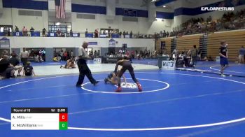 106 lbs Round Of 16 - Amantee Mills, Unattached vs Xander McWilliams, River Rats