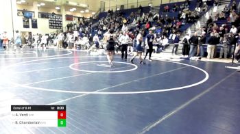 172 lbs Consi Of 8 #1 - Anthony Verdi, St. Peter's Prep vs Brian Chamberlain, The Phelps School