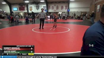 5 lbs Quarterfinal - Everett Hennigar, Fort Madison Wrestling Club vs Easton Haney, Keokuk Kids Wrestling Club