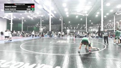 134 lbs Rr Rnd 1 - Franco Perri, Central Dauphin vs Kade Pascoe, Pocono Mountain Regional Wrestling Club - HS