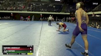 197 lbs Champ. Round 2 - Mathieu Arsenault, Coe vs Alex Watson, Loras