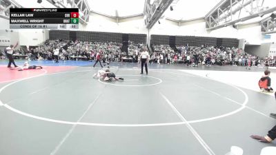 77-J lbs Consi Of 16 #1 - Kellan Law, Central Bucks K-8 vs Maxwell Wright, Unattached