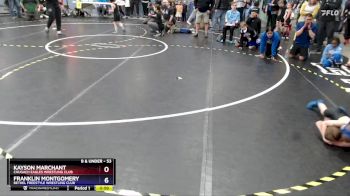 53 lbs Champ. Round 2 - Franklin Montgomery, Bethel Freestyle Wrestling Club vs Kayson Marchant, Chugach Eagles Wrestling Club