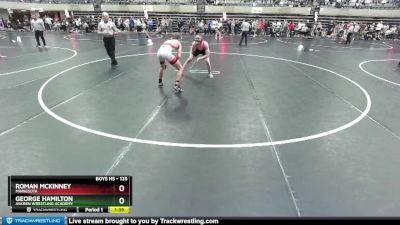 125 lbs Cons. Round 3 - George Hamilton, Askren Wrestling Academy vs Roman McKinney, Minnesota