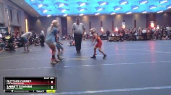 47 lbs Quarterfinal - Fletcher Currier, East Kansas Eagles vs Barrett Downing, Missouri Outlaws